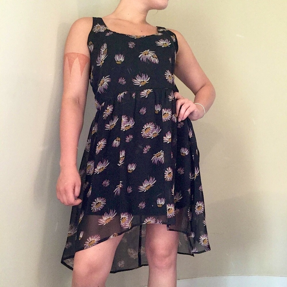 Black O'Neill Floral Dress